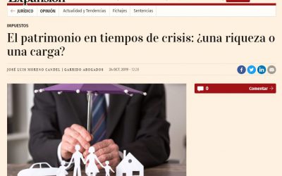 El patrimonio en tiempos de crisis, ¿una riqueza o una carga?