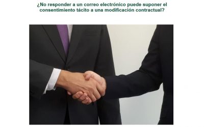 No responder a un correo puede suponer el consentimiento tácito