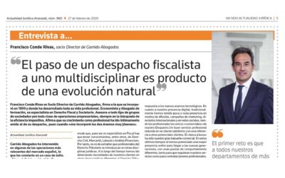 Entrevista a Francisco Conde: evolución de la línea de negocio y los retos del futuro de Garrido