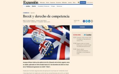 Brexit y Derecho de competencia