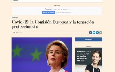Covid-19: la Comisión Europea y la tentación proteccionista
