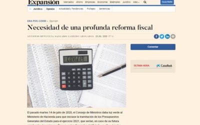 Necesidad de una profunda reforma fiscal