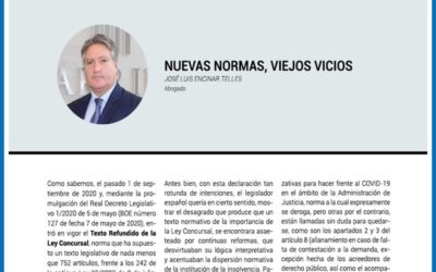 Nuevas normas, viejos vicios