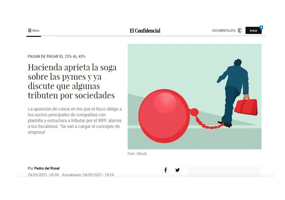 Hacienda aprieta la soga sobre las pymes y ya discute que algunas tributen por Sociedades