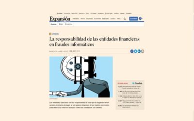 La responsabilidad de las entidades financieras en fraudes informáticos