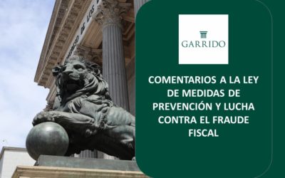 Comentarios a la Ley de medidas de prevención y lucha contra el fraude fiscal