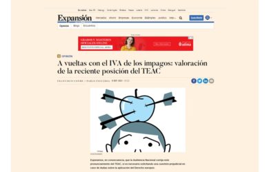 A vueltas con el IVA de los impagos: valoración de la reciente posición del TEAC
