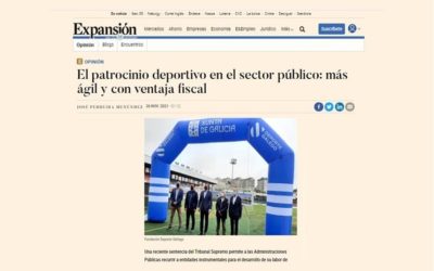 El patrocinio deportivo en el sector público: un modelo más ágil y con ventaja fiscal