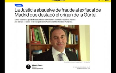 La Justicia absuelve de fraude al exfiscal de Madrid que destapó el origen de la Gürtel