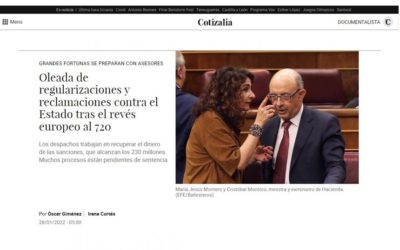 Oleada de regularizaciones y reclamaciones contra el Estado tras el revés europeo al 720