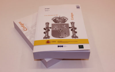 El BOE pone a disposición la edición impresa del Código del Juego, obra coeditada por Garrido, y seleccionada y ordenada por José Pedreira