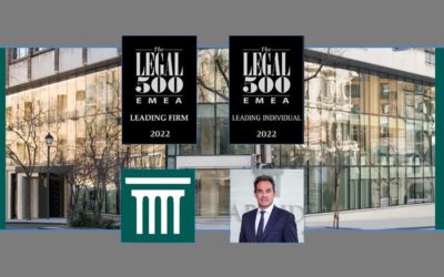The Legal 500 EMEA: Garrido y Francisco Conde destacados en la edición 2022
