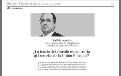 ¿La teoría del vínculo es contraria al Derecho de la Unión Europea?