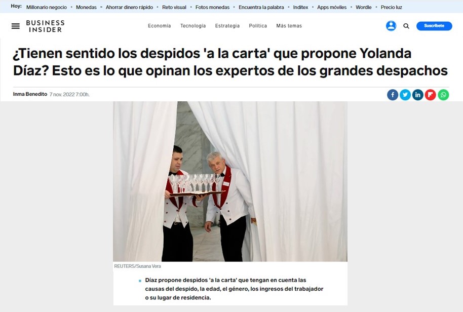 ¿Tienen sentido los despidos ‘a la carta’? Esto es lo que opinan los expertos de los grandes despachos