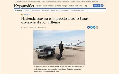 Hacienda suaviza el impuesto a las fortunas: exento hasta 3,7 millones