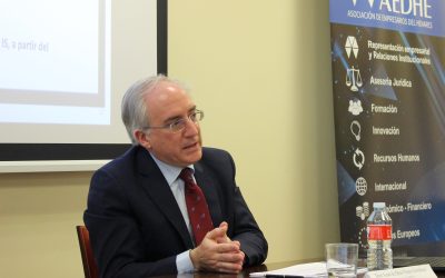 Las medidas fiscales para 2023, el tema a debate en la primera charla del año para los empresarios del Henares en colaboración con AEDHE