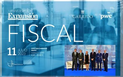 Garrido colaborador de la celebración del primer aniversario Expansión Fiscal