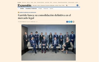 Garrido busca su consolidación definitiva en el mercado legal