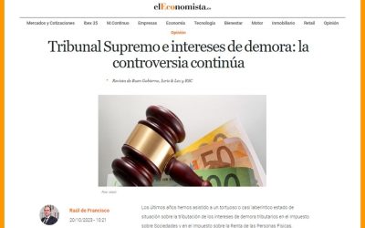 Tribunal Supremo e intereses de demora: la controversia continúa