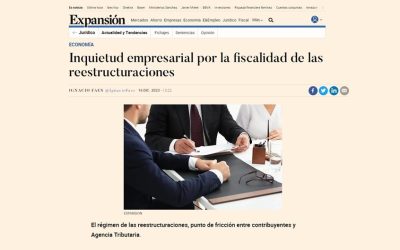 Inquietud empresarial por la fiscalidad de las reestructuraciones: Garrido co-organiza la Jornada “Motivos económicos válidos y ventajas fiscales en operaciones de reestructuración empresarial”