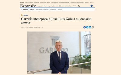 Garrido incorpora a José Luis Goñi a su consejo asesor