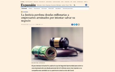 La Justicia perdona deudas millonarias a empresarios arruinados por intentar salvar su negocio