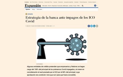 Estrategia de la banca ante impagos de los ICO Covid