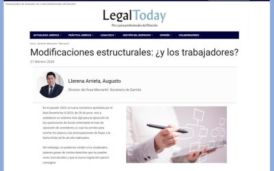 Modificaciones estructurales: ¿y los trabajadores?