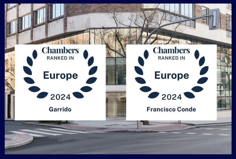 La edición europea del ranking Chambers & Partners 2024 vuelve a reconocer a Garrido entre las firmas destacadas en tributación