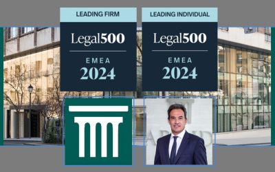 The Legal 500 sigue destacando a Garrido como firma especializada en tributación y a Francisco Conde como «Leading Individual» en su edición europea 2024