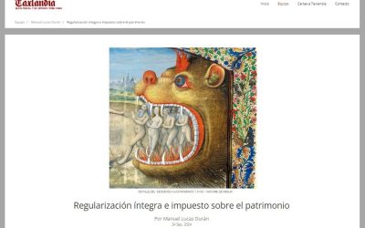 Regularización íntegra e Impuesto sobre el Patrimonio