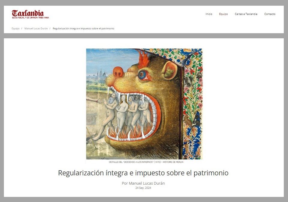 Regularización íntegra