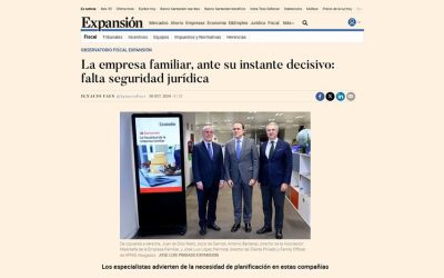 La empresa familiar, ante su instante decisivo: falta seguridad jurídica