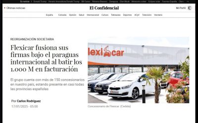 Flexicar fusiona sus firmas bajo el paraguas internacional con apoyo legal de Garrido