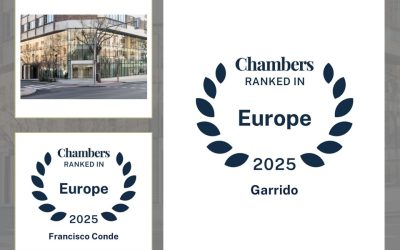 Garrido vuelve a ser reconocida entre las firmas destacadas en tributación en la edición europea Chambers & Partners 2025
