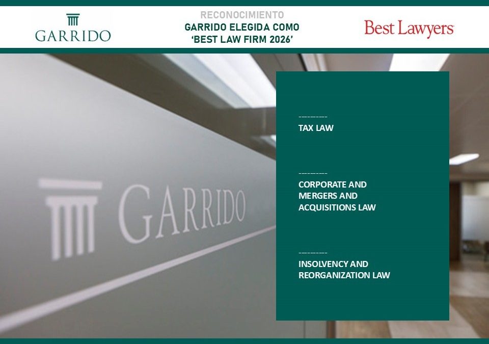 Garrido reconocida como ‘Best Law Firm 2026’