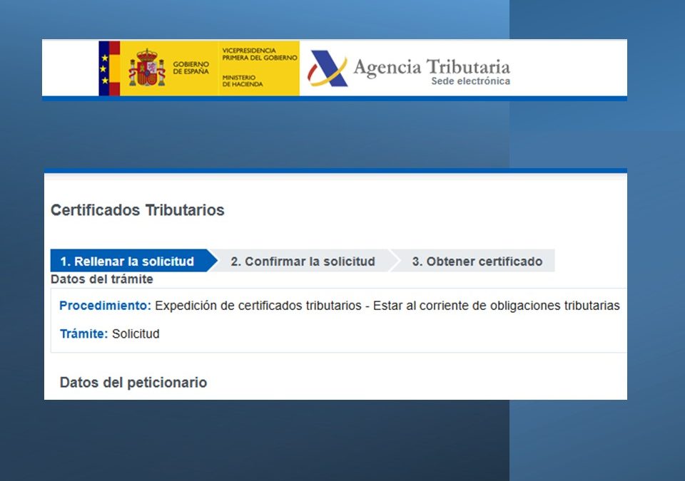 El único certificado de estar al corriente de las obligaciones tributarias con las Administraciones públicas que requiere una fusión es el relativo a la Hacienda estatal