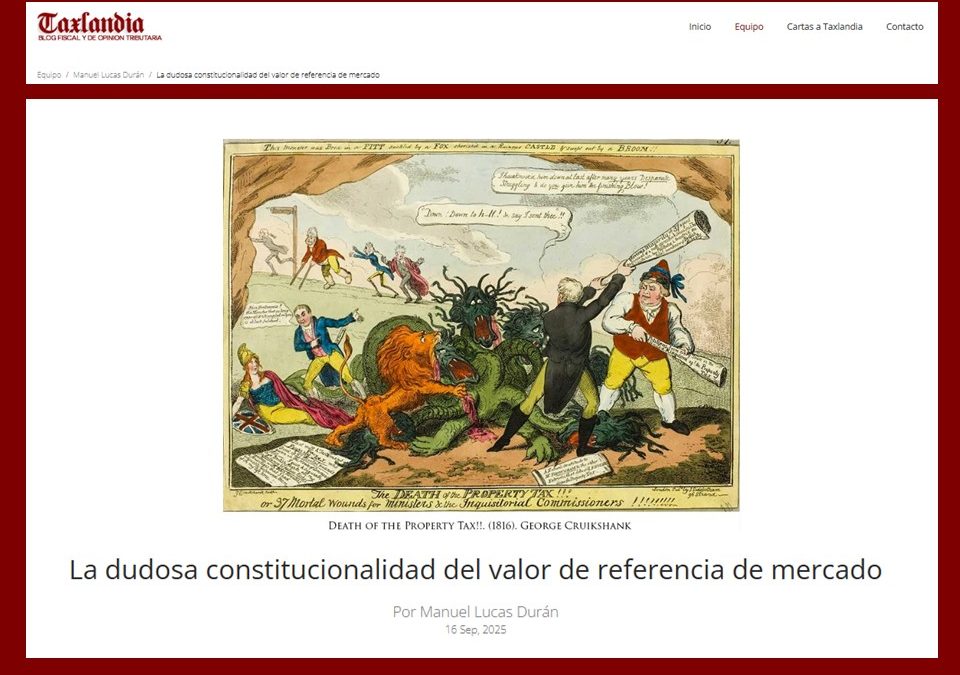 La dudosa constitucionalidad del valor de referencia de mercado