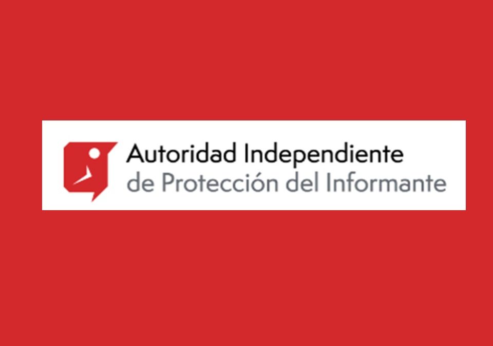 Habilitado el formulario para notificar el Responsable del Sistema Interno de Información