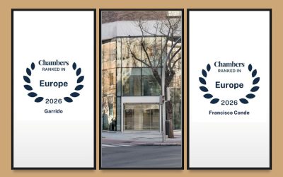 Chambers & Partners 2026: Garrido y nuestro socio director Francisco Conde clasificados en la categoría «Tax: Elite»