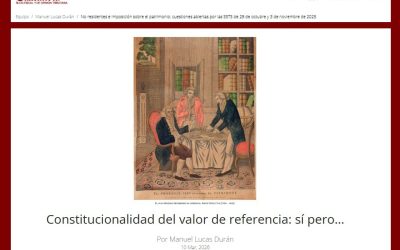 Constitucionalidad del valor de referencia: sí pero…