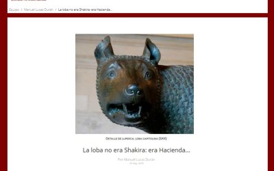 La loba no era Shakira: era Hacienda…
