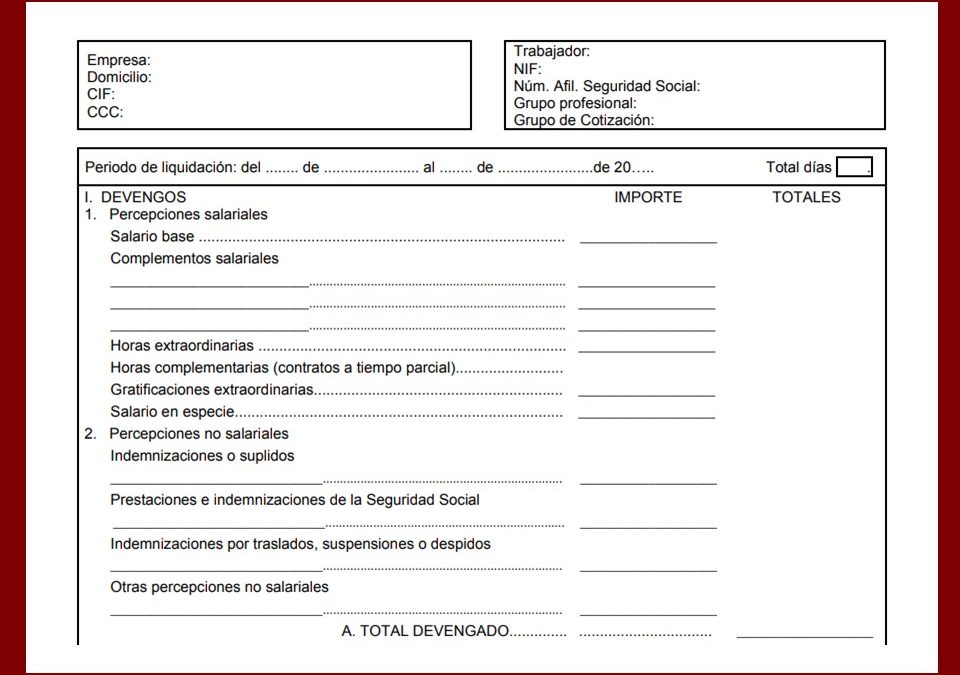 Obligar al trabajador a controlar el número de días de trabajo y el de horas trabajadas para controlar el pago del salario no es dable