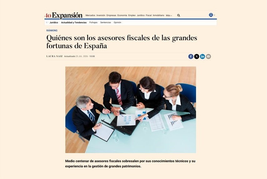 Quiénes son los asesores fiscales de las grandes fortunas de España
